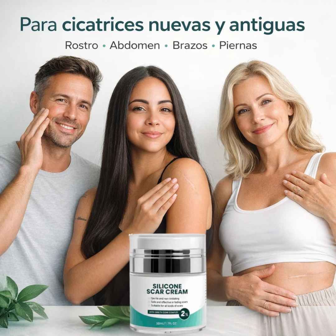 Silicone Scare Cream® - Crema Reparadora de Cicatrices