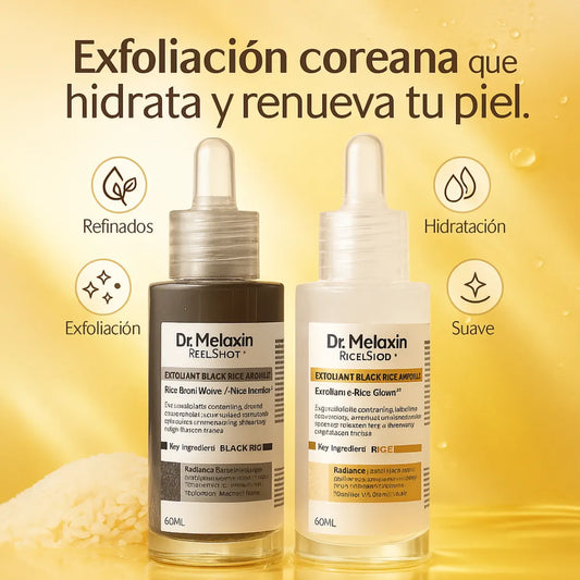 Dr.Melaxin Radiance Duo – Exfoliación inteligente para piel radiante