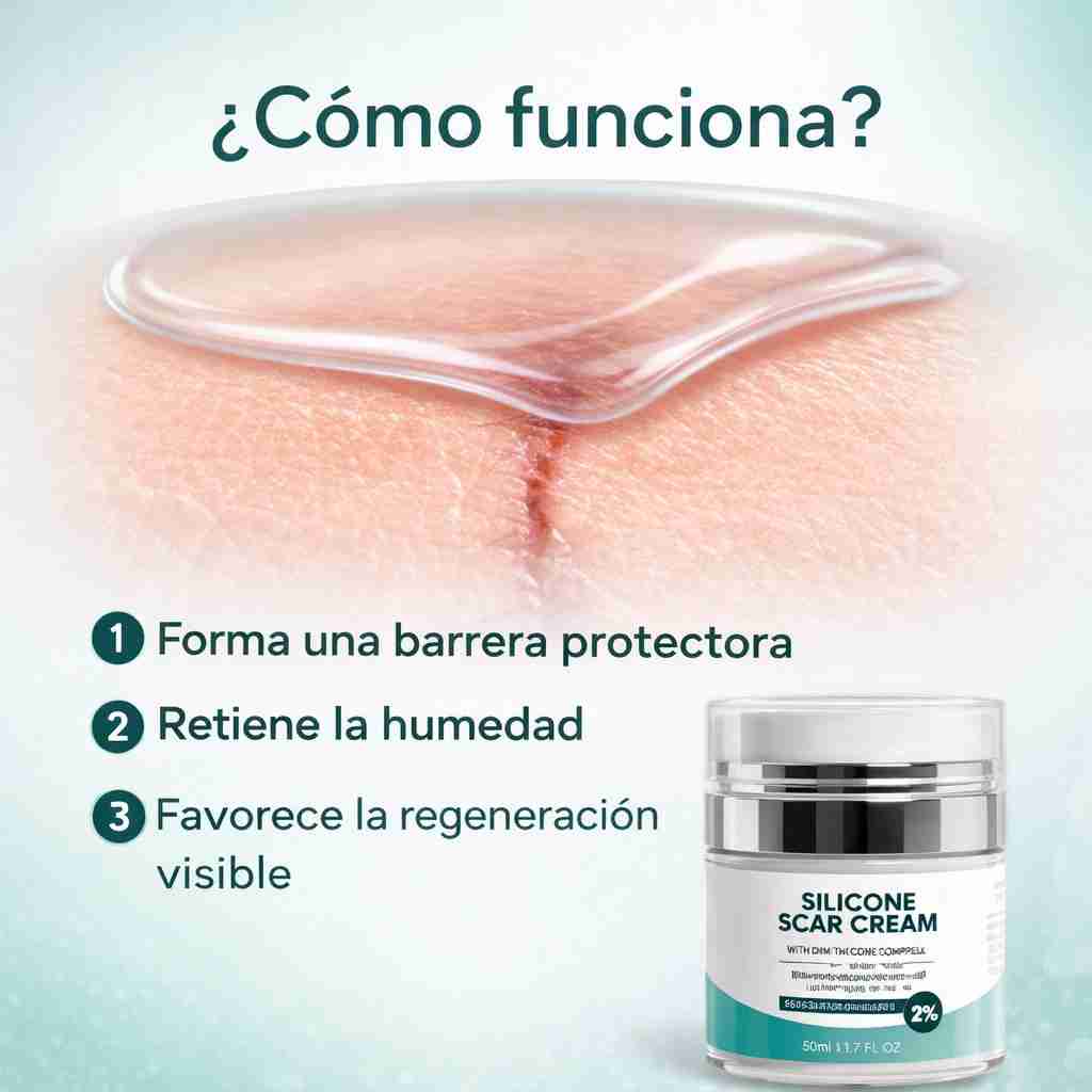 Silicone Scare Cream® - Crema Reparadora de Cicatrices - Vexori