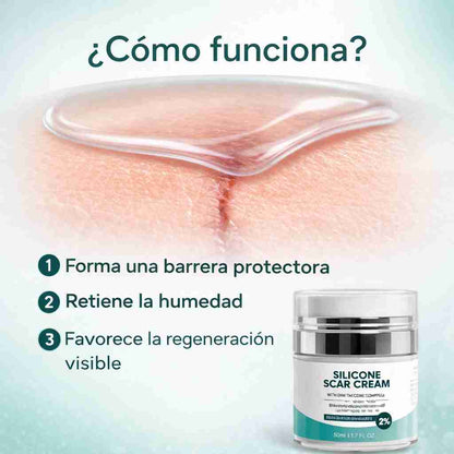 Silicone Scare Cream® - Crema Reparadora de Cicatrices - Vexori
