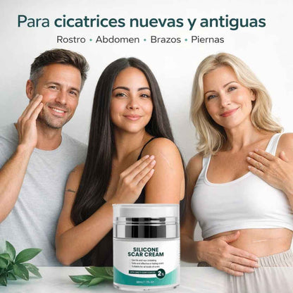 Silicone Scare Cream® - Crema Reparadora de Cicatrices - Vexori
